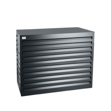 Evolar Mini-split AC Cover Gray Medium